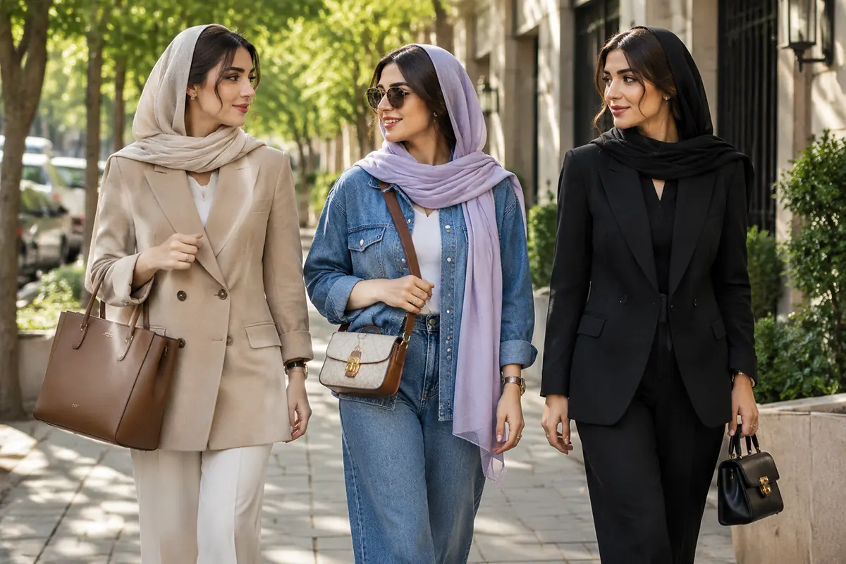 راهنمای کامل ست کردن کیف زنانه با انواع استایل رسمی، روزمره و کلاسیک