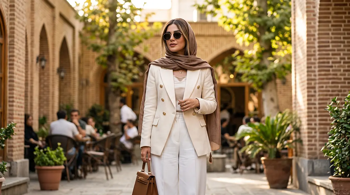 کت کرم زنانه را با چی بپوشیم؟