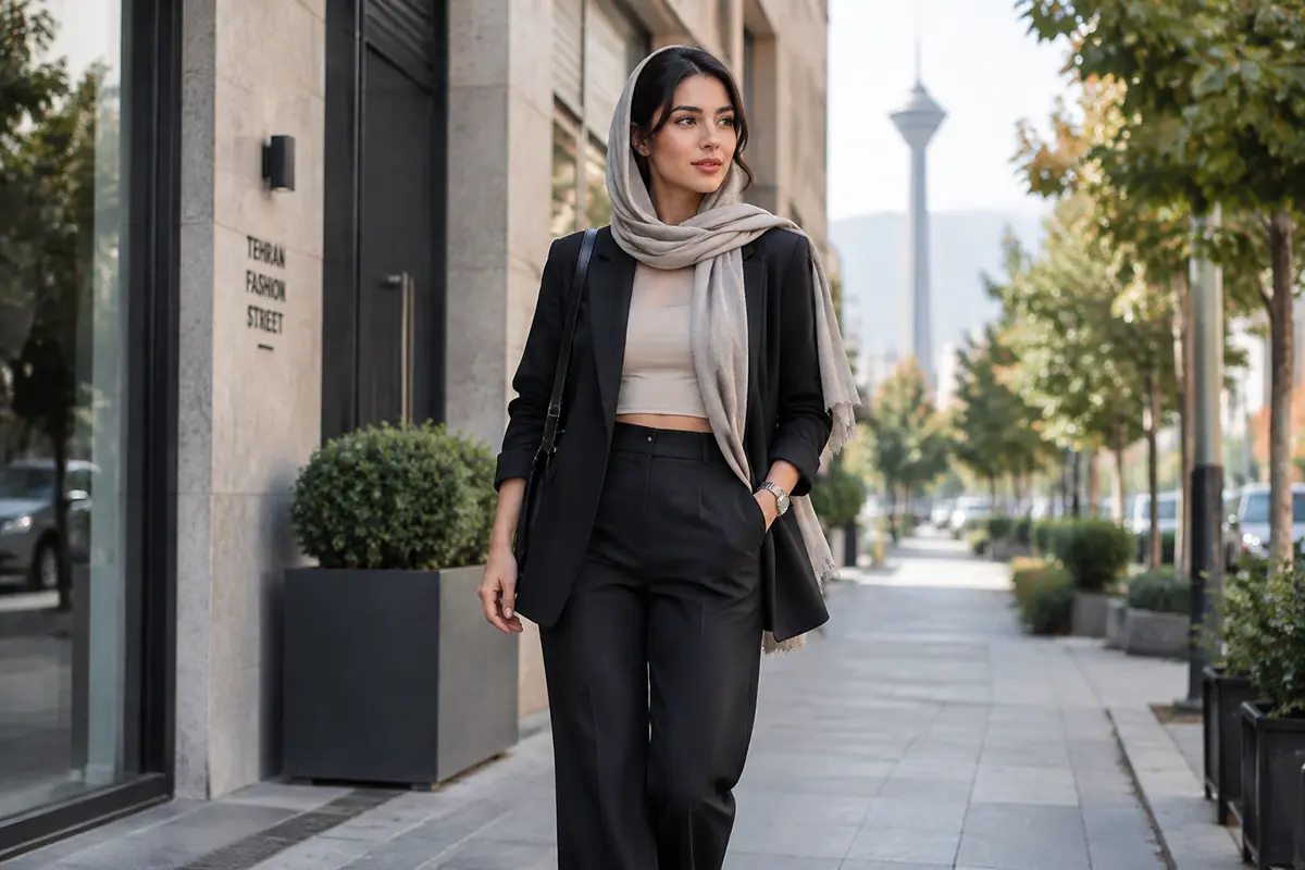 شلوار پارچه ای زنانه با چی ست میشه؟